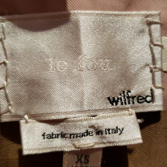 Le Fou Aritzia Wilfred Dusty Rose Rancine Blouse - Picture 2 of 3